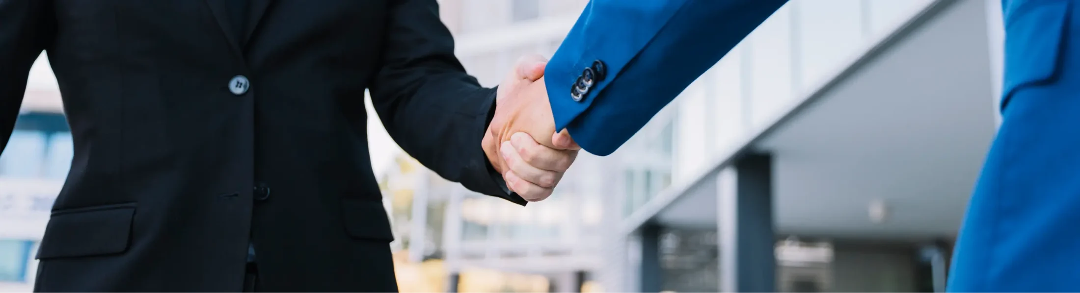 Shaking hands